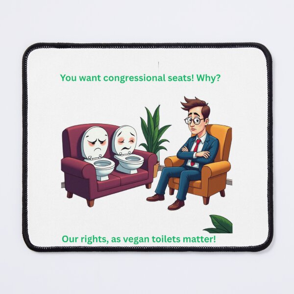 Item preview, Depressed toilets talking to a therapist! designed and sold by Jamesk82.