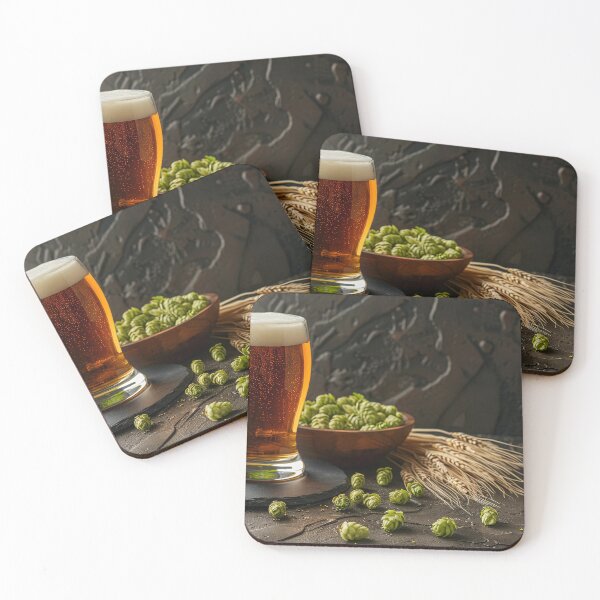 Item preview, Beer with Fresh Hops and Barley designed and sold by urzga.