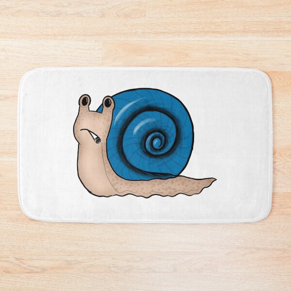 Item preview, Smoking Snail – Grumpy Cartoon Snail with a Cigarette | Dark Humor designed and sold by graceirisart.