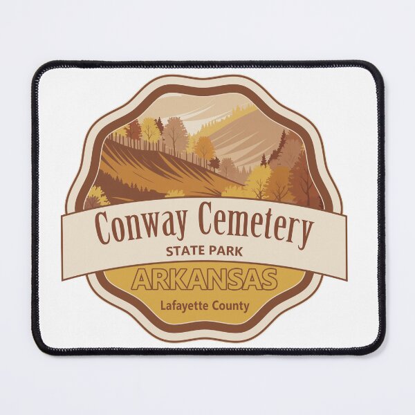Item preview, Conway Cemetery, Lafayette County, Arkansas designed and sold by Wanderful-roads.