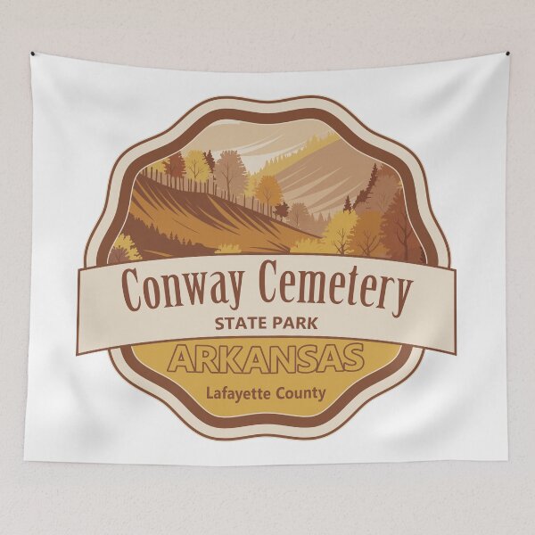 Item preview, Conway Cemetery, Lafayette County, Arkansas designed and sold by Wanderful-roads.