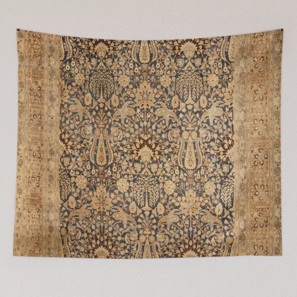 Item preview, Antique Persian Khorassan Rug Print designed and sold by Vicky Brago-Mitchell®.