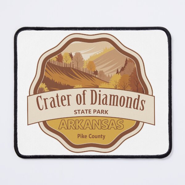 Item preview, Crater of Diamonds, Pike County, Arkansas designed and sold by Wanderful-roads.