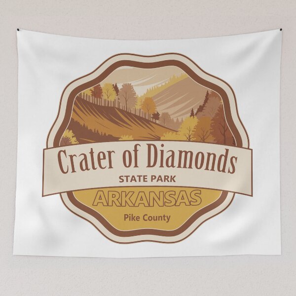 Item preview, Crater of Diamonds, Pike County, Arkansas designed and sold by Wanderful-roads.
