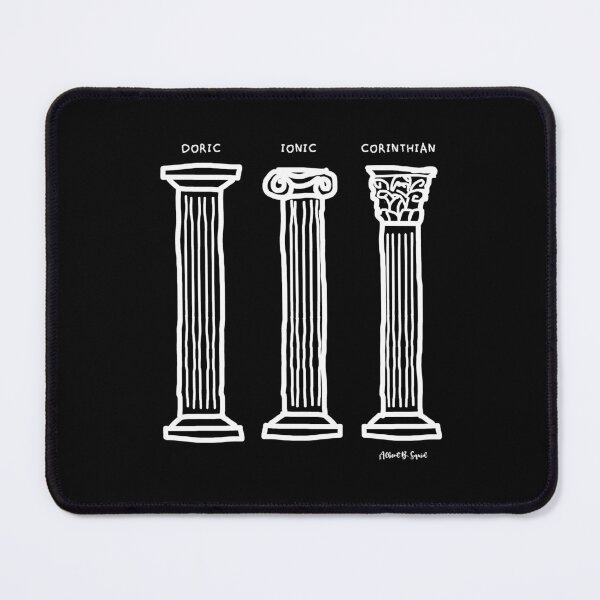 Item preview, Greek Columns  designed and sold by Square Root of Squid.