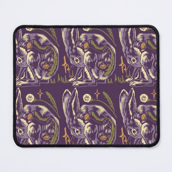 Item preview, Rabbit Blockprint, Purple designed and sold by Mariadanielsart.
