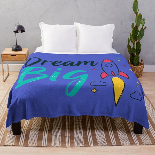 Item preview, Dream Big Rocket Inspiration Quote | Motivational Artwork designed and sold by gtrock.