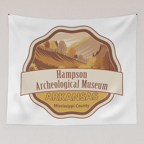 Item preview, Hampson Archeological Museum, Mississippi County, Arkansas designed and sold by Wanderful-roads.