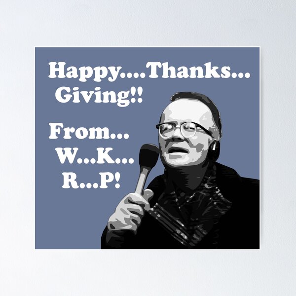 WKRP - Turkey Drop 1 Poster