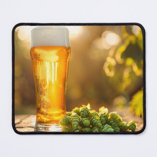 Item preview, Refreshing Craft Amber Beer in Nature designed and sold by urzga.