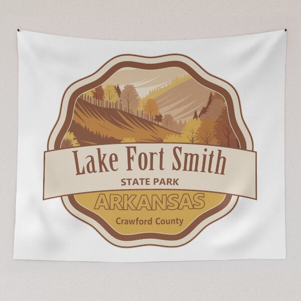 Item preview, Lake Fort Smith, Crawford County, Arkansas designed and sold by Wanderful-roads.