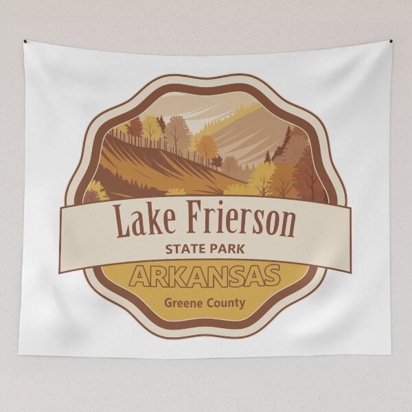 Item preview, Lake Ouachita, Garland County, Arkansas designed and sold by Wanderful-roads.