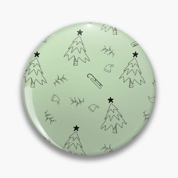 Item preview, Seamless Christmas patterns - light green background  designed and sold by DrawOnIt.