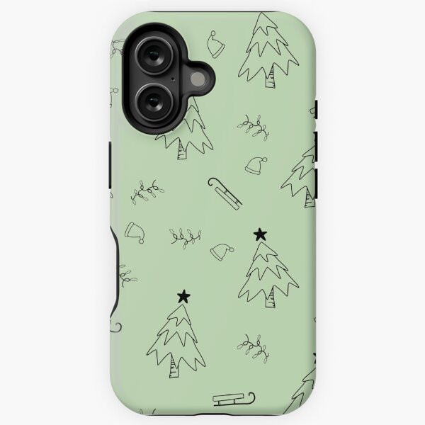 Item preview, Seamless Christmas patterns - light green background  designed and sold by DrawOnIt.