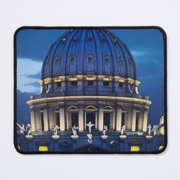Item preview, St. Peter s Basilica at Night with beatiful city lights designed and sold by ogimaopi.