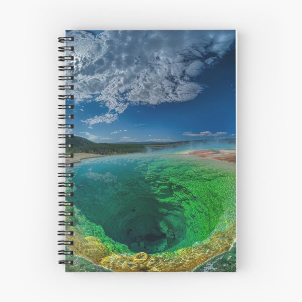 Item preview, Colorful Hot Spring in Yellowstone designed and sold by urzga.