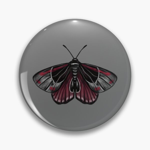 Item preview, Skull Butterfly in Red & Black Concept Art (Version 6) designed and sold by Scarlet Swan.