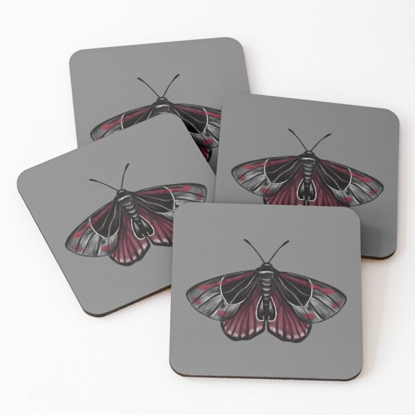 Item preview, Skull Butterfly in Red & Black Concept Art (Version 6) designed and sold by Scarlet Swan.