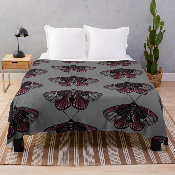 Item preview, Skull Butterfly in Red & Black Concept Art (Version 6) designed and sold by Scarlet Swan.