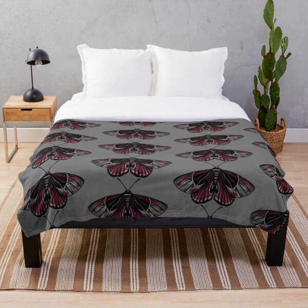 Item preview, Skull Butterfly in Red & Black Concept Art (Version 6) designed and sold by Scarlet Swan.