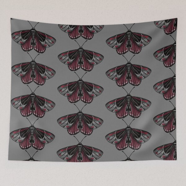 Item preview, Skull Butterfly in Red & Black Concept Art (Version 6) designed and sold by Scarlet Swan.