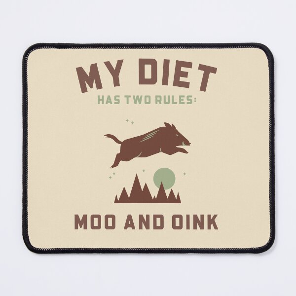 Item preview, My diet: moo and oink- carnivore diet designed and sold by dreamlandbuyers.