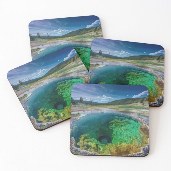 Item preview, Colorful Hot Spring in Yellowstone designed and sold by urzga.
