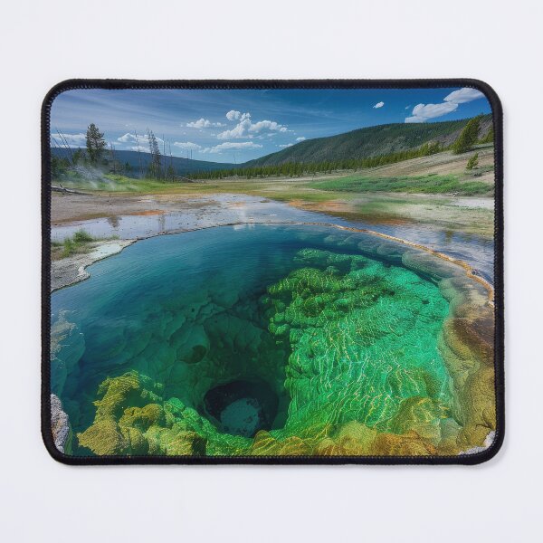 Item preview, Colorful Hot Spring in Yellowstone designed and sold by urzga.