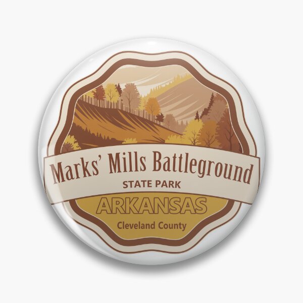Item preview, Marks' Mills Battleground, Cleveland County, Arkansas designed and sold by Wanderful-roads.