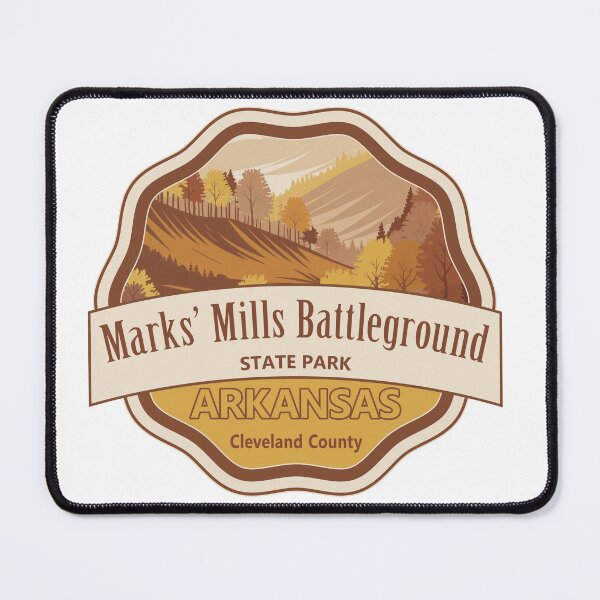 Item preview, Marks' Mills Battleground, Cleveland County, Arkansas designed and sold by Wanderful-roads.