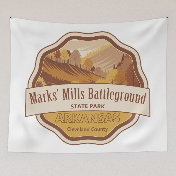 Item preview, Marks' Mills Battleground, Cleveland County, Arkansas designed and sold by Wanderful-roads.