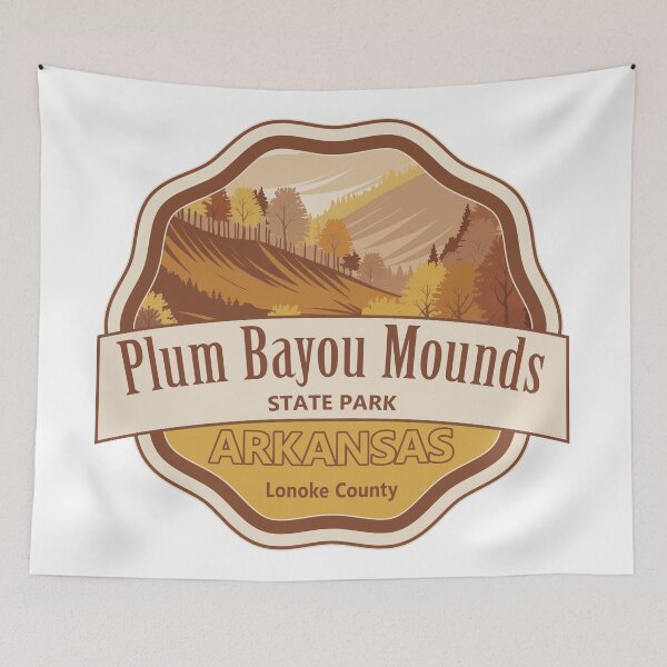 Item preview, Plum Bayou Mounds, Lonoke County, Arkansas designed and sold by Wanderful-roads.