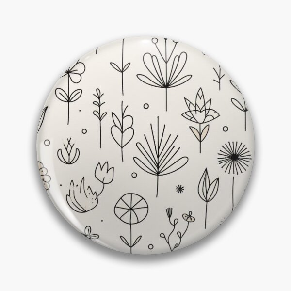 Artikelvorschau, Niedliches Doodle-Blumenmuster, minimales nahtloses Muster entworfen und verkauft von Beloved 16.