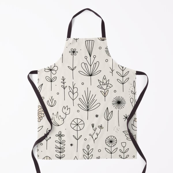 Item preview, Cute doodle floral pattern minimal seamless pattern designed and sold by Kalpa.