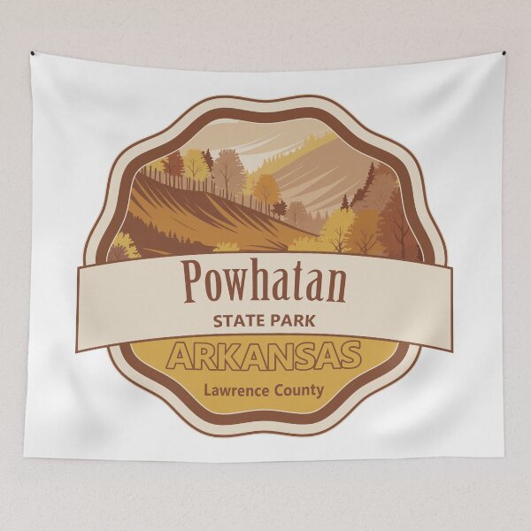 Item preview, Powhatan, Lawrence County, Arkansas designed and sold by Wanderful-roads.