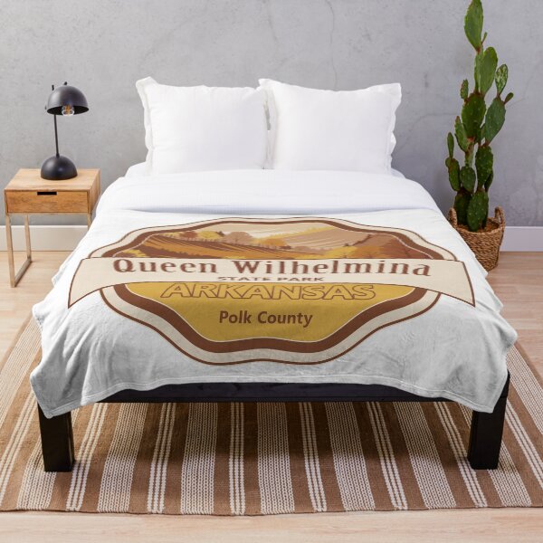 Item preview, Queen Wilhelmina, Polk County, Arkansas designed and sold by Wanderful-roads.