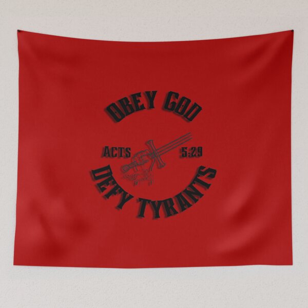 Item preview, Obey God, Defy Tyrants designed and sold by RyanJGtz.
