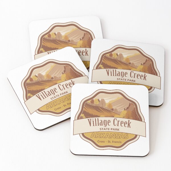 Item preview, Village Creek, Cross - St. Francis, Arkansas designed and sold by Wanderful-roads.