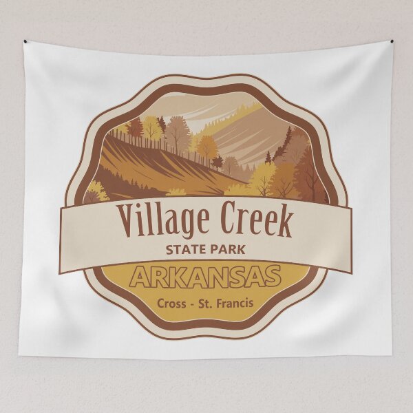 Item preview, Village Creek, Cross - St. Francis, Arkansas designed and sold by Wanderful-roads.