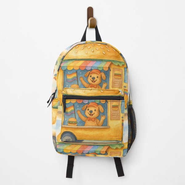 Item preview, Funny food truck with delicious burgers designed and sold by Mauswohn.