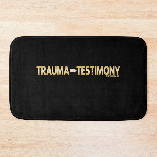 Item preview, Trauma to Testimony designed and sold by RyanJGtz.