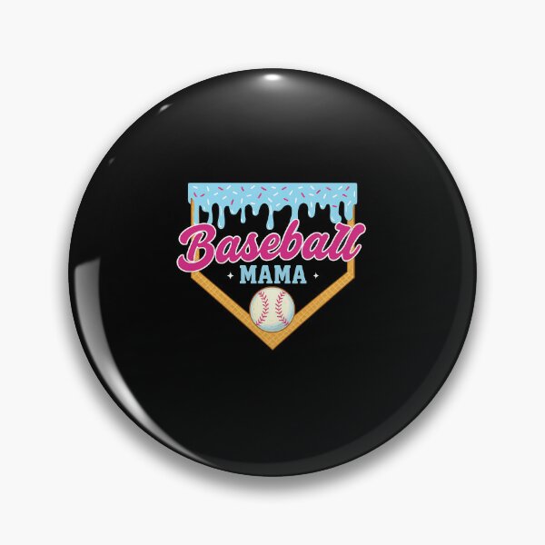 Artikelvorschau, Baseball Mama Home Plate Eiscreme Drip Baseball Mom entworfen und verkauft von diyoor.
