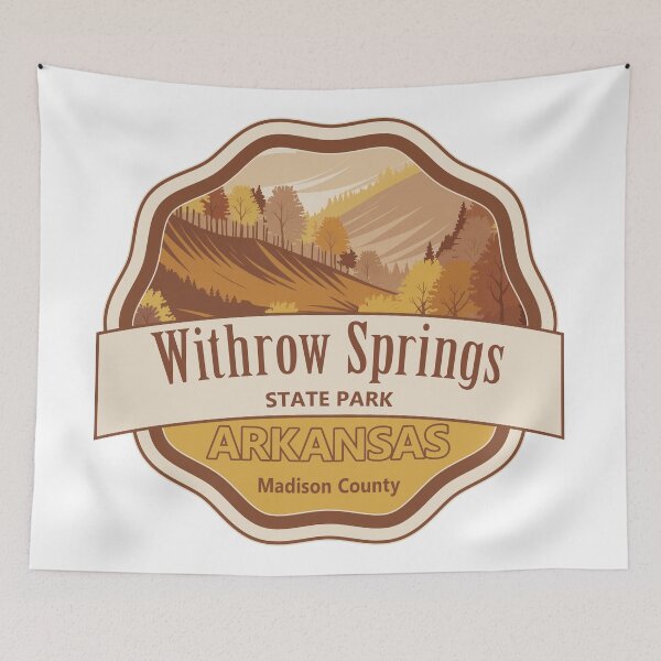 Item preview, Withrow Springs, Madison County, Arkansas designed and sold by Wanderful-roads.