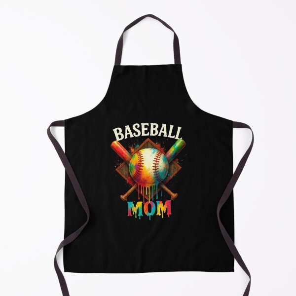 Item preview, Baseball Mom Color Splash Drip Crossed Bats Mother s Day designed and sold by diyoor.