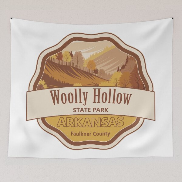 Item preview, Woolly Hollow, Faulkner County, Arkansas designed and sold by Wanderful-roads.