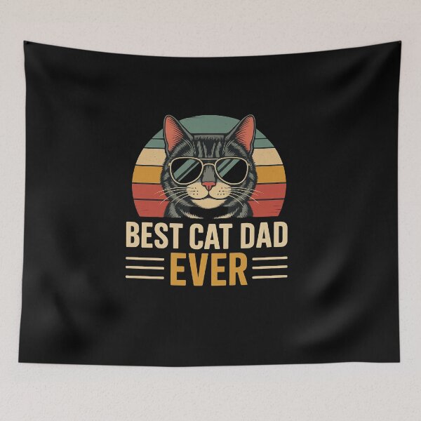 Item preview, Best Cat Dad Ever Funny Father_s Day Cat Daddy Men designed and sold by diyoor.