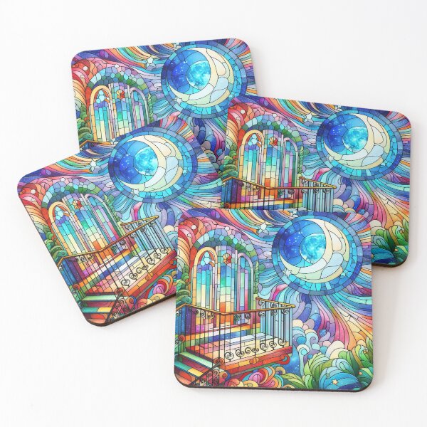 Item preview, Celestial Stained Glass Vista designed and sold by MadetoCreate21.