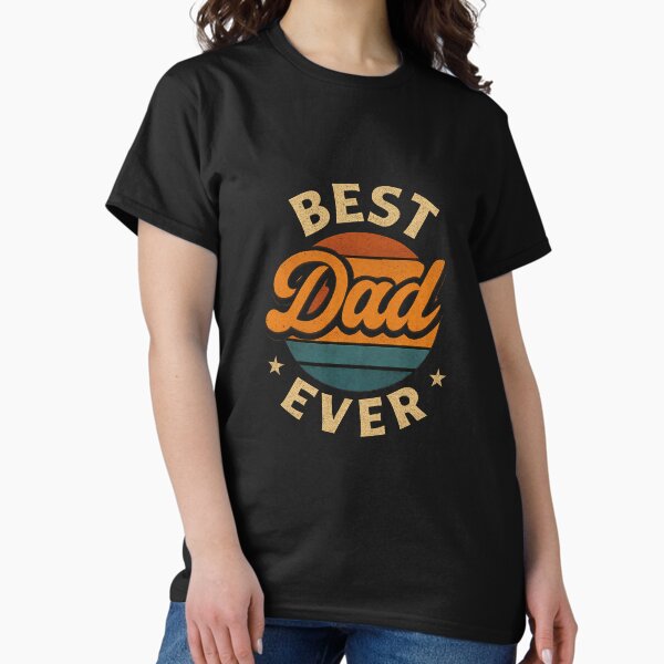 Vista previa del artículo con la obra «El mejor papá del mundo, colores retro vintage, papá divertido, día del padre.», diseñado y vendido por diyoor.