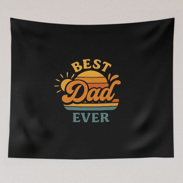 Item preview, Best Dad Ever Retro Vintage Colors Funny Daddy Father s Day designed and sold by diyoor.