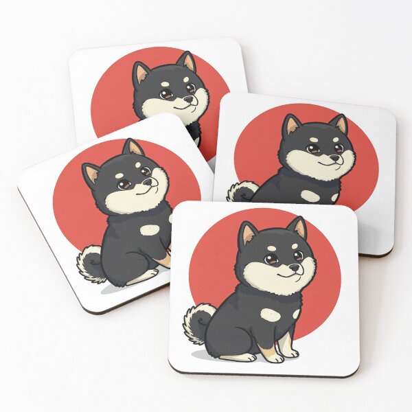 Item preview, Made In Japan: Happy Black Shiba Inu designed and sold by Zini-ArtStudio.